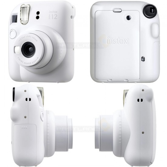 Fujifilm Instax Mini 12 Camera (Clay White)