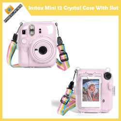 Instax Mini 12 Crystal Case With Photo Slot