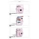 Instax Mini 12 Crystal Case With Photo Slot