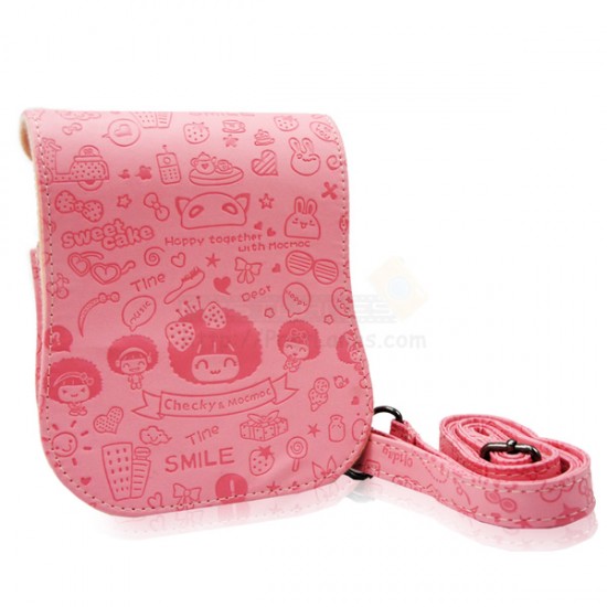 Instax Mini 25 MocMoc Leather Bag