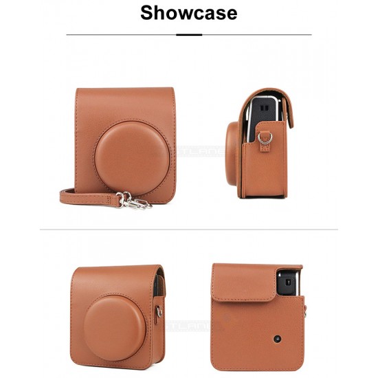 Instax Mini 40 Retro Leather Bag