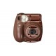 Fujifilm Instax Mini 7S  Camera (Choco) [Sticker + Close-up Lens With Mirror]