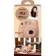 Fujifilm Instax Mini 8+ Plus Camera (Cocoa) + Mystery Gift