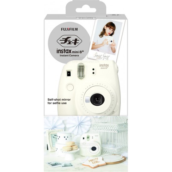 Fujifilm Instax Mini 8+ Plus Camera (Vanilla)