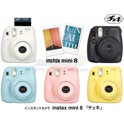 Fujifilm Instax Mini 8  Camera (Pink) + Mystery Gift