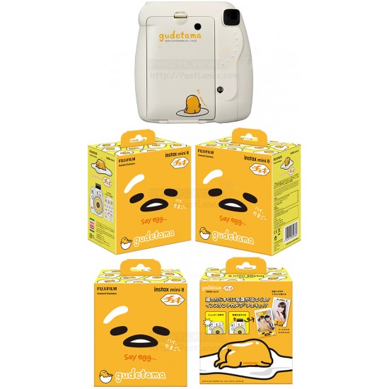 Fujifilm Instax Mini 8 Camera (Gudetama) + Mystery Gift