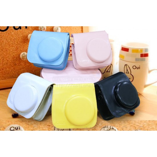 Leather Bag For Instax Mini 8, Mini 8+, Mini 9
