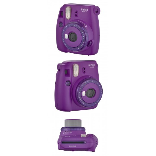 Fujifilm Instax Mini 9 Camera (Clear Purple)