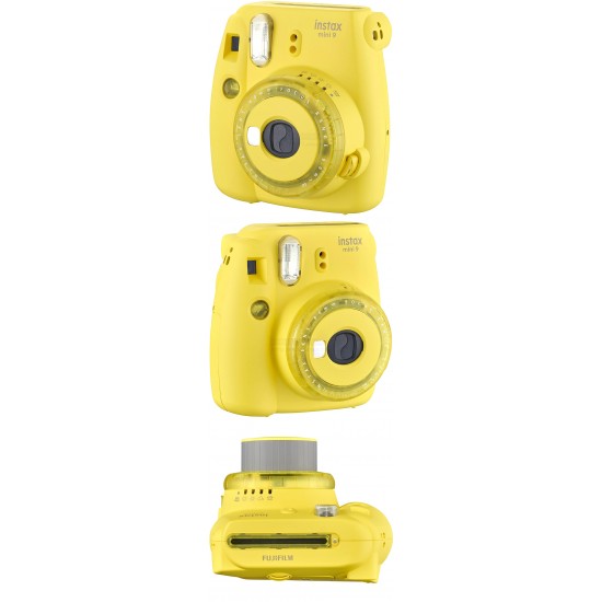 Fujifilm Instax Mini 9 Camera (Clear Yellow)