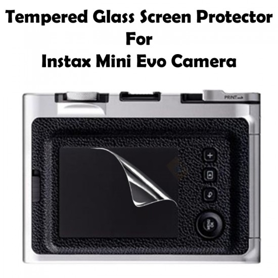 Tempered Glass Screen Protector For Instax Mini Evo Camera