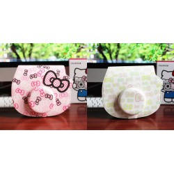 Ribbon Pattern Leather Bag For Instax Mini Hello Kitty