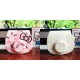 Ribbon Pattern Leather Bag For Instax Mini Hello Kitty