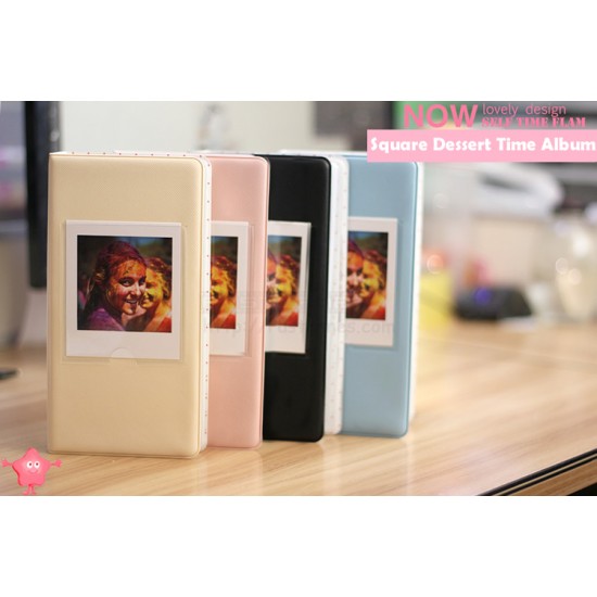Dessert Time Album For Instax Square Film [64+1 Slots]