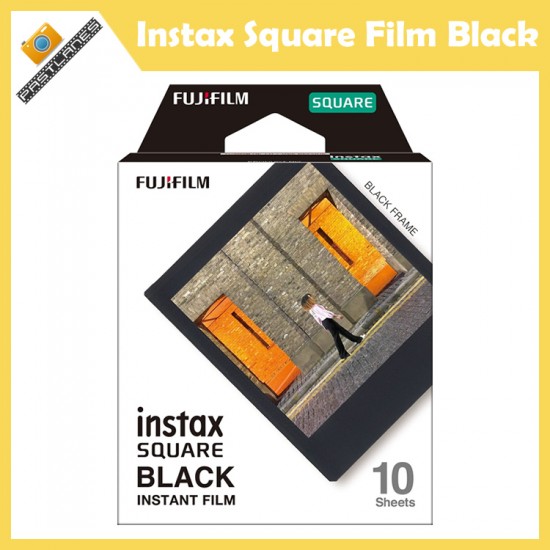 Fujifilm Instax SQUARE Film (Black)