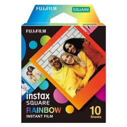Fujifilm Instax SQUARE Film (Rainbow)