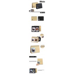 Kraft Scrapbook Album For Instax Square And Mini Film