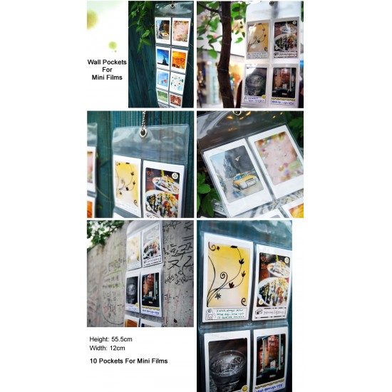 Wall Pocket Album For Instax Mini Film