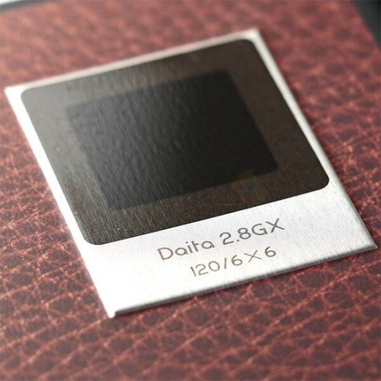 Daita Twin Lens Reflex Camera Tin Box Milk Chocolate