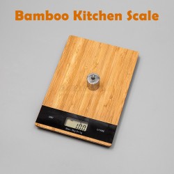 Bamboo Kitchen Weighing Scale