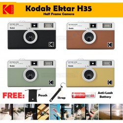 Kodak Ektar H35 Half Frame Camera + FREE Battery