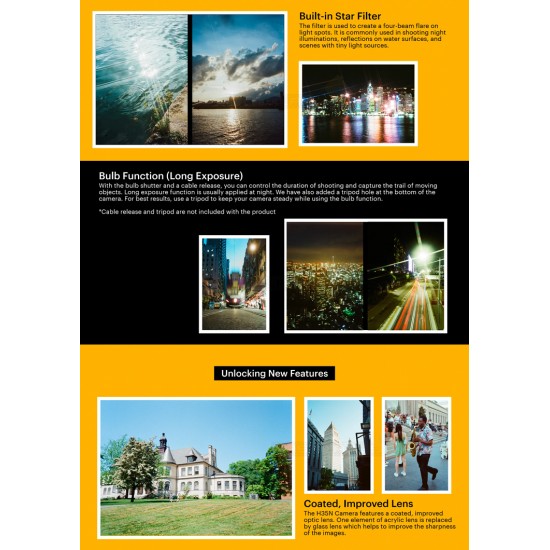 Kodak Ektar H35N Half Frame Camera + FREE Battery