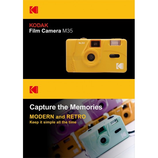 Kodak M35 Film Camera + FREE Pouch