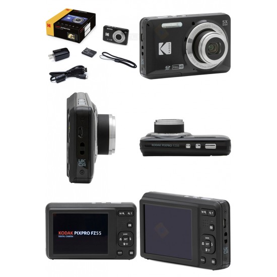 Kodak PixPro FZ55 Compact Digital Camera + FREE Pouch