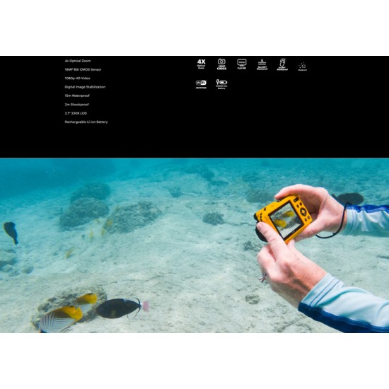 Kodak PixPro WPZ2 Waterproof Digital Camera