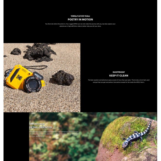 Kodak PixPro WPZ2 Waterproof Digital Camera