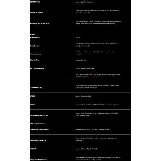 Kodak PixPro WPZ2 Waterproof Digital Camera