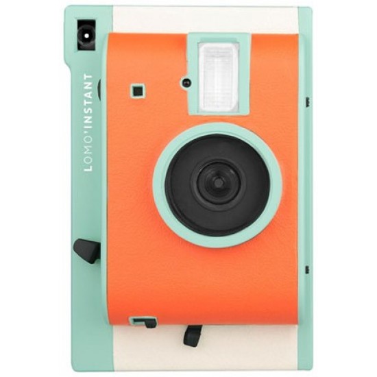 Lomo'Instant (Orange-Teal Special Edition) + FREE Closeup Lens +FREE Extra Color Gel +FREE Strap