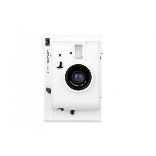 Lomo'Instant (White) + 3 Lenses +FREE Extra Color Gel +FREE Strap