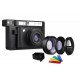 Lomo'Instant Wide Black + Lenses