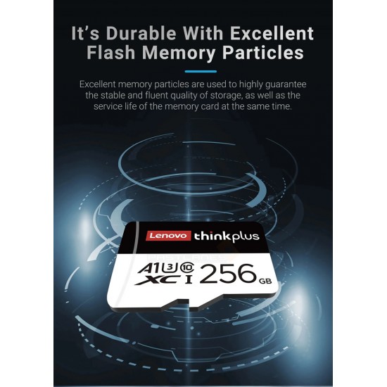 Lenovo Thinkplus MicroSDXC MicroSD U3 16GB / 32GB / 64GB / 128GB / 256GB / 512GB High Speed Memory Card