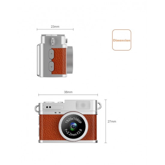 Mini Retro Digital Camera