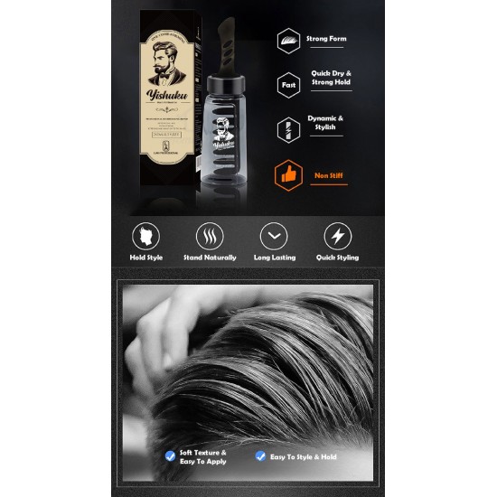 One Comb Hair Styling Gel