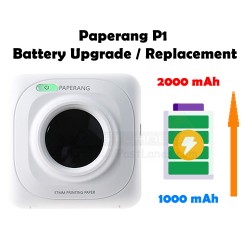 Paperang P1 Battery Upgrade / Replacement