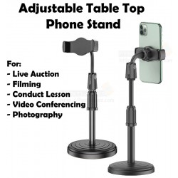 Table Top Adjustable Mobile Phone Holder Stand