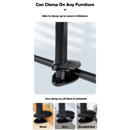 Phone & Tablet Holder Clamp Stand