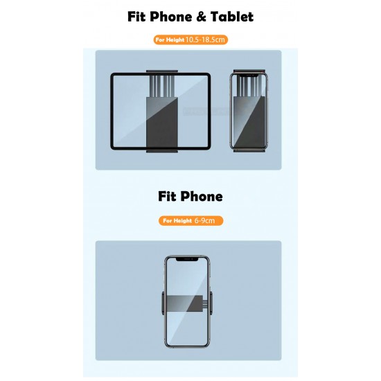 Phone & Tablet Holder Clamp Stand