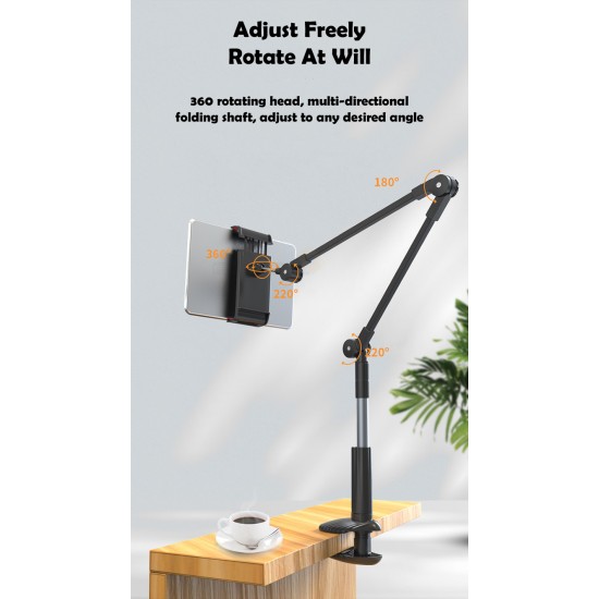 Phone & Tablet Holder Clamp Stand