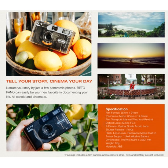 Reto Pano 35mm Film Camera