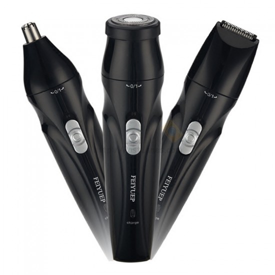 USB Rechargeable 3 In 1 Shaver