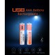 Sorbo AAA USB Rechargeable Batteries [4pcs]