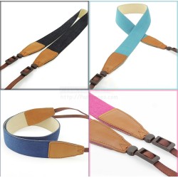 Premium Denim Leather Strap