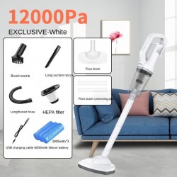 Suitu Cordless USB Rechargeable Handheld Vacuum Cleaner