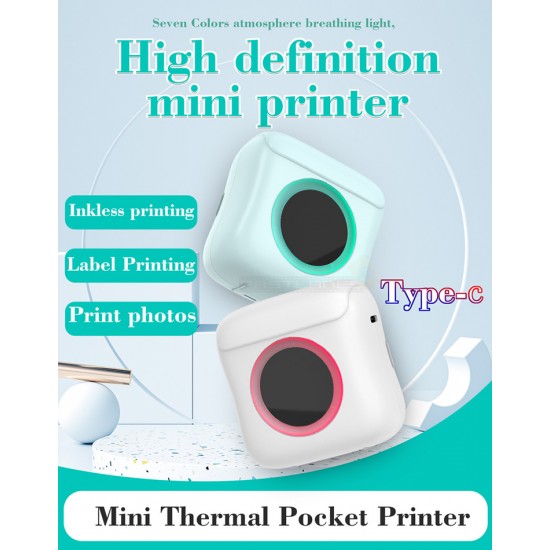 Mobile Instant Photo Thermal Printer C22