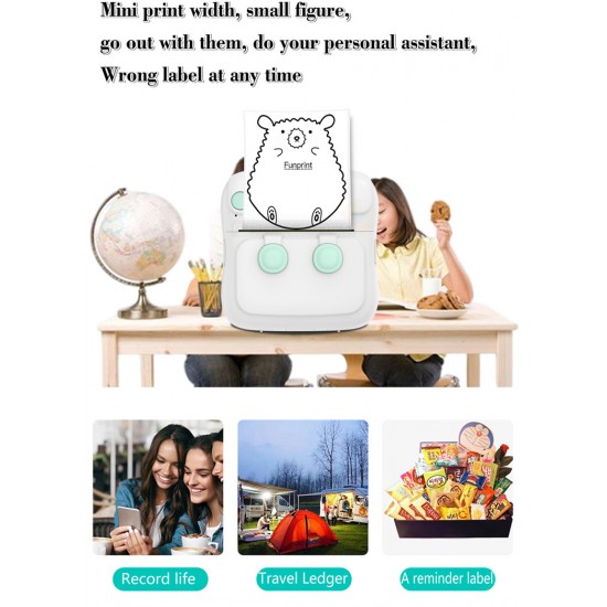 Mobile Instant Photo Thermal Printer C22