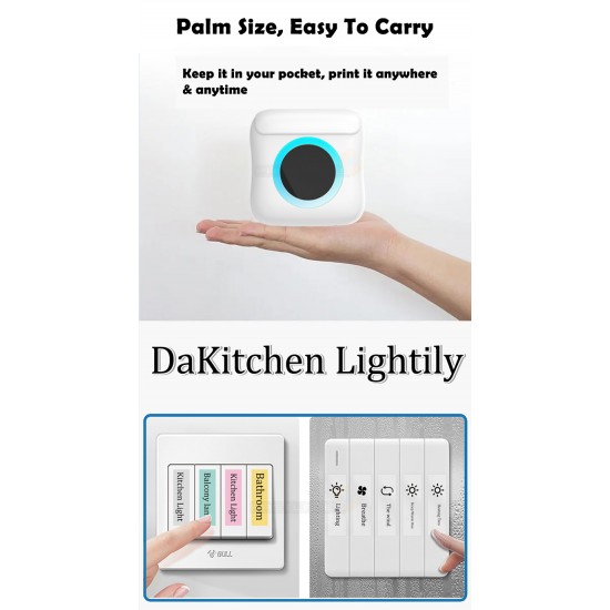 Mobile Instant Photo Thermal Printer C22