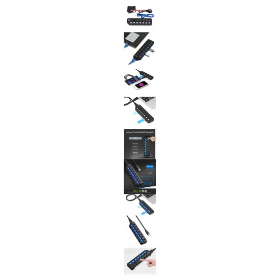 7 Ports USB 3.0 Hub